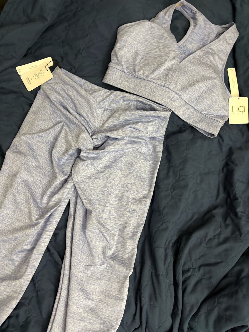 Lici fit bliss workout set size XL